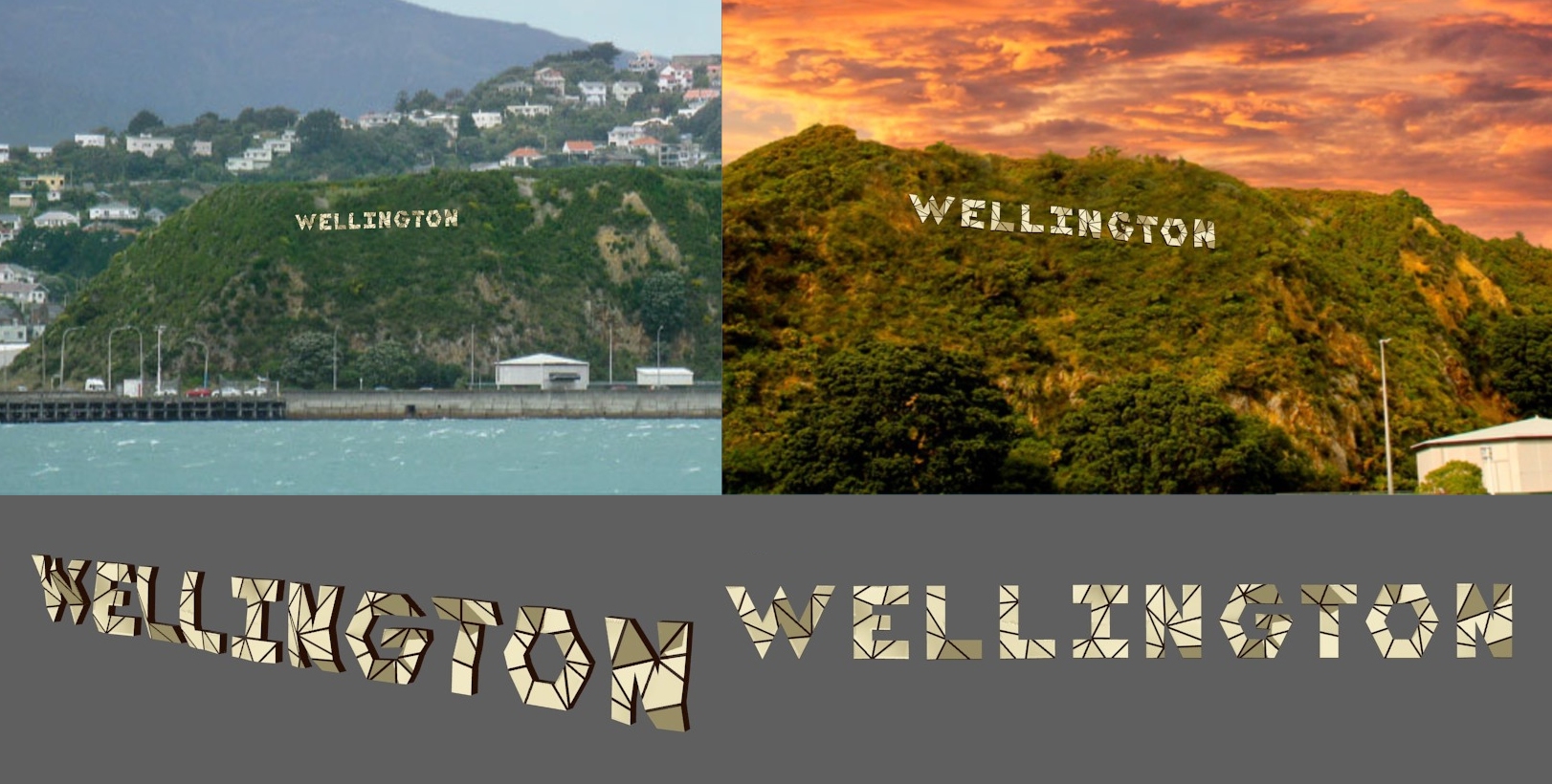 Proposed Wellington sign montage - version 1