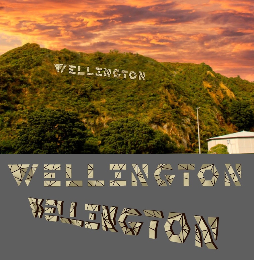 Proposed Wellington sign montage - version 2